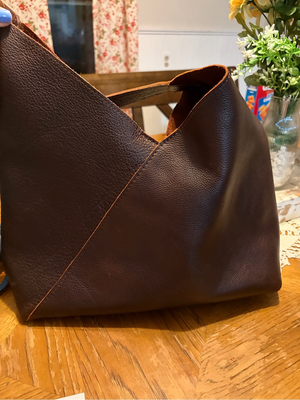 Portland leather goods oversized Naomi - Picture 2 of 3
